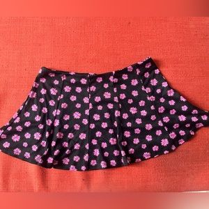 UO Pins and Needles Floral Mini Skirt